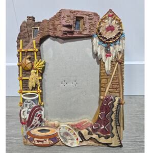 Southwest Pueblo Style Composite Picture Frame 4X6